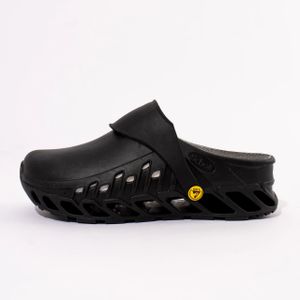 Scholl Klompe Evoflex, Crne