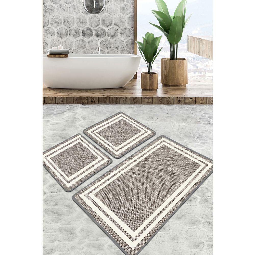 Set višebojnih kupatilskih prostirki Formica Djt (2 komada) slika 1