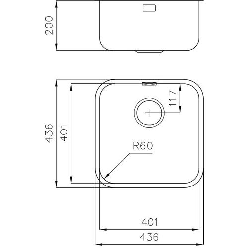 Sudoper FOSTER KS 1840850 ST slika 4