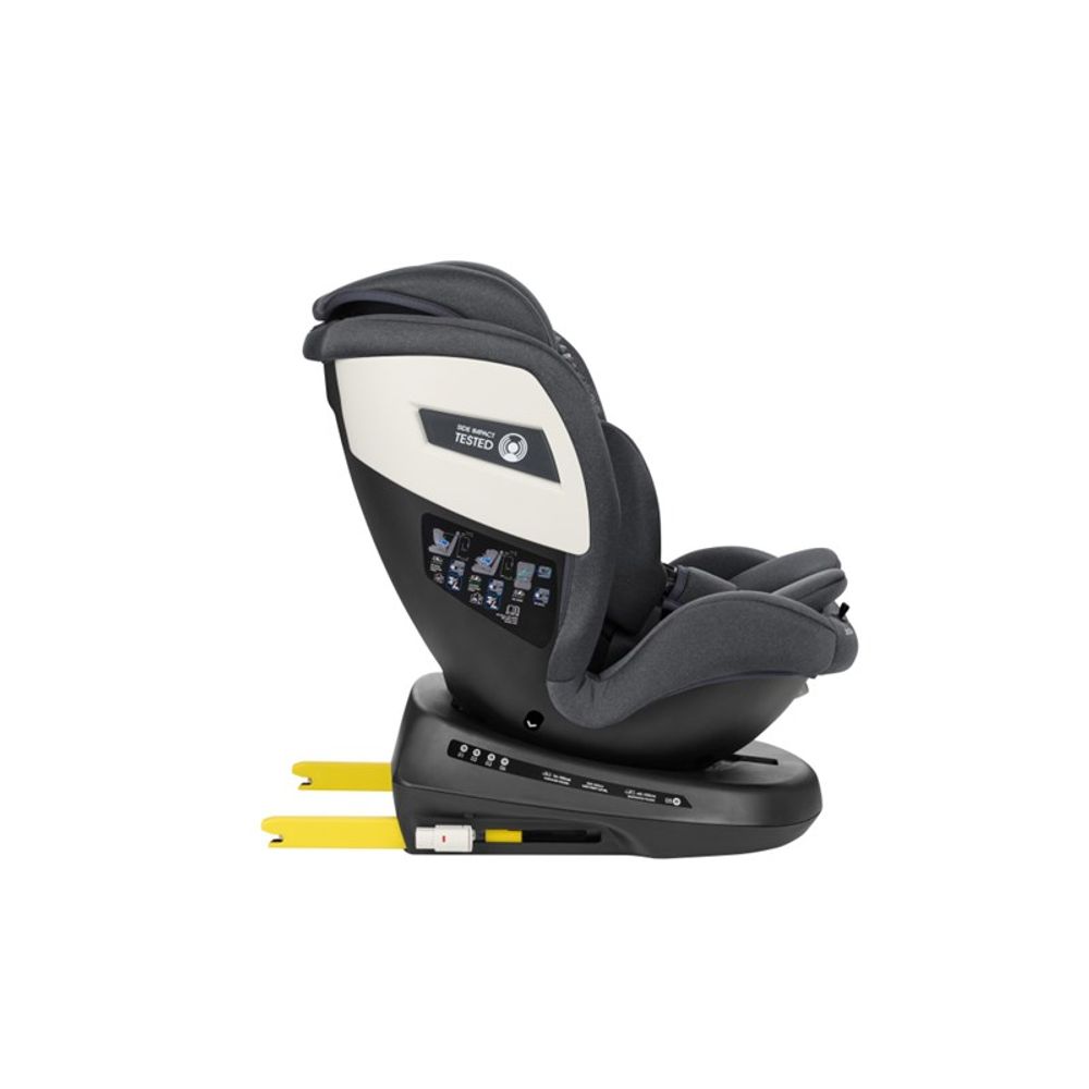 Kikka Boo Autosjedalica Shift Isofix 0-36kg, Dark Grey slika 7