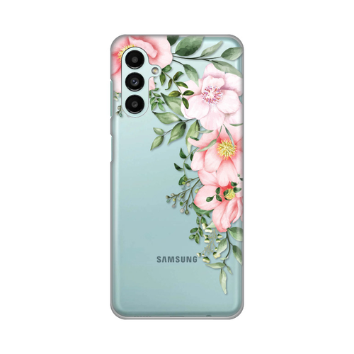 Torbica Silikonska Print Skin za Samsung A136B/A047F Galaxy A13 5G/A04s Gentle Rose Pattern slika 1