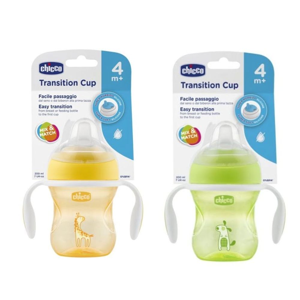 Chicco Čaša TRANSITION 4m+ 200ml, Neutral slika 1