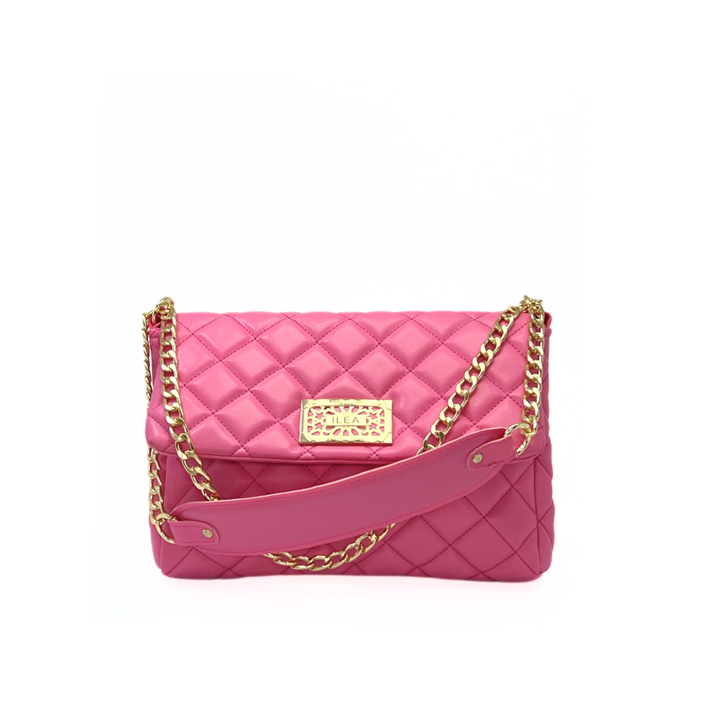 ILEA Ženska torba Mina M 34x24cm, Roza slika 1