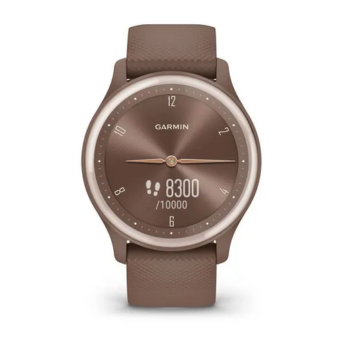 Garmin vivomove Sport Cocoa Peach Gold slika 4