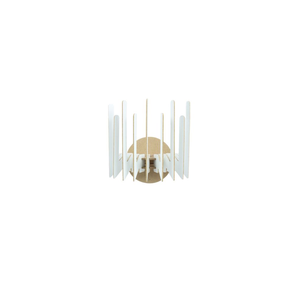 Bijela zidna lampa 207-ZB2 slika 2