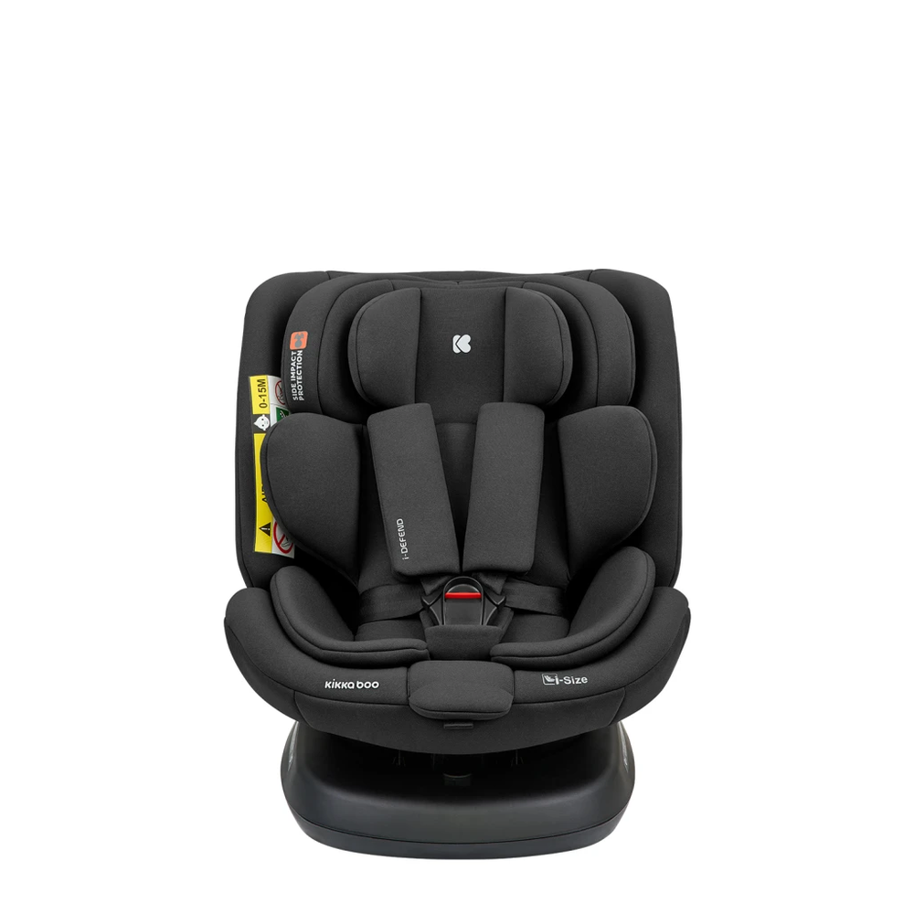 Kikka Boo Rotirajuća autosjedalica i-Defend 40-150cm i-Size Isofix, Black slika 2