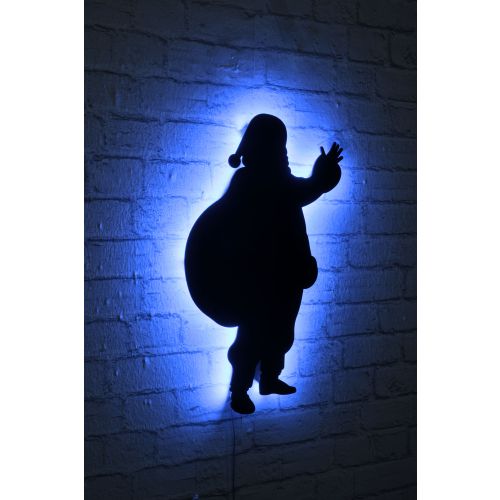 Wallity Ukrasna LED rasvjeta, Santa Claus 2 - Blue slika 2