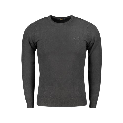 CAVALLI CLASS MEN'S BLACK SWEATER slika 1