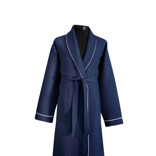 Soho - Dark Blue Dark Blue Unisex Bathrobe slika 3