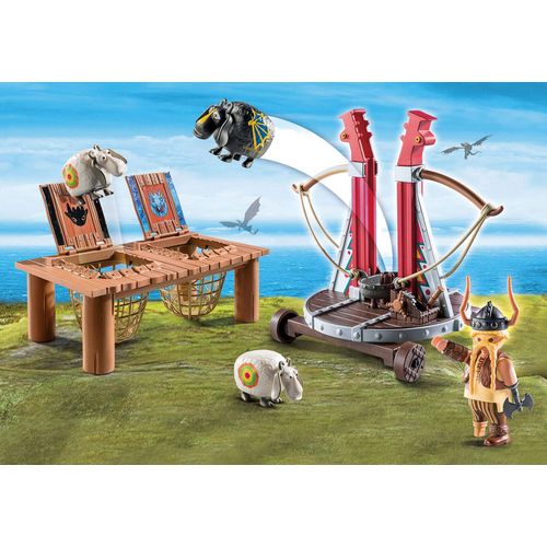 PLAYMOBIL ŽDERO S KATAPULTOM ZA OVCE 9461 slika 2