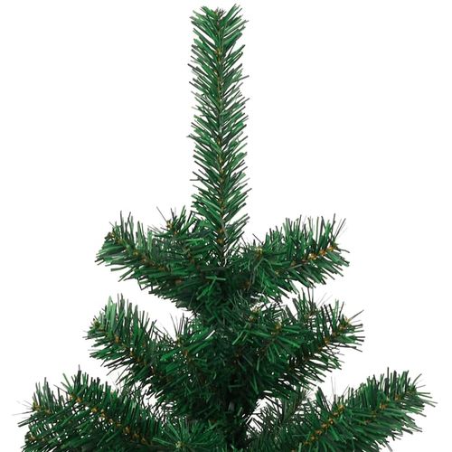 Spiralno božićno drvce s posudom LED zeleno 120 cm PVC slika 6
