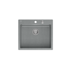 Quadron sudoper MORGAN 110 srebrno siva/čelik s daljinskim upravljanjem