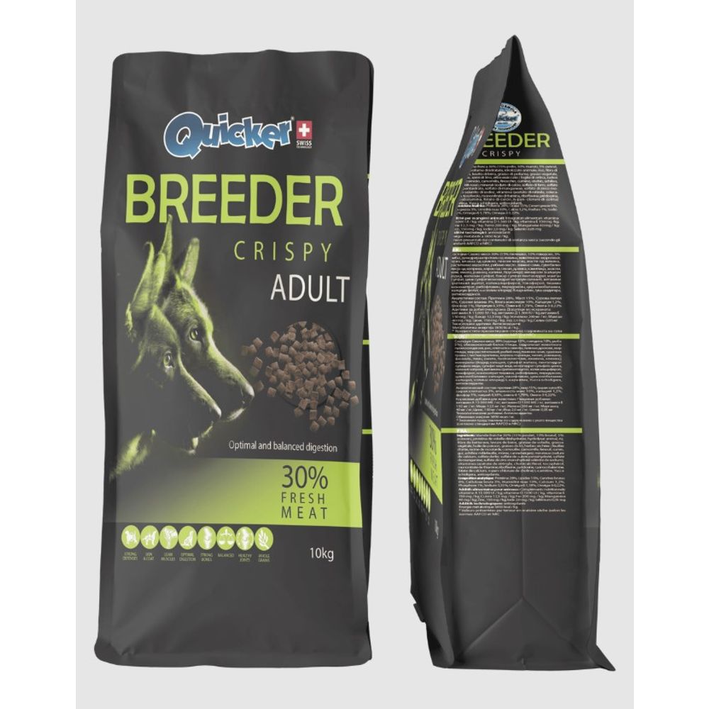Quicker suha hrana za pse Breeder 10kg slika 1