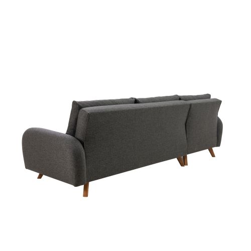 Atelier Del Sofa Hera 1 Ugao - Antracit Antracit Ugaona Sofa na Razvlačenje slika 12