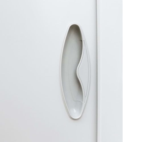 Uredski ormarić s kliznim vratima od metala 90 x 40 x 90 cm sivi slika 28