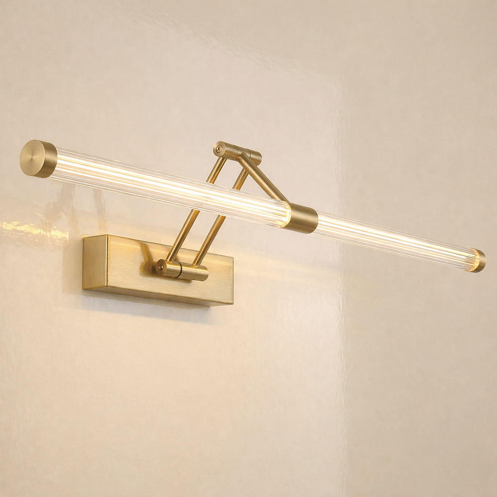 Kupaonska zidna LED lampa APP1900-1W 60cm BRUSH GOLD slika 7