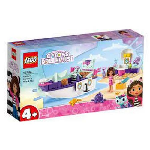 Lego Gabbys Dollhouse Gabby & Mercats Ship & Spa slika 1