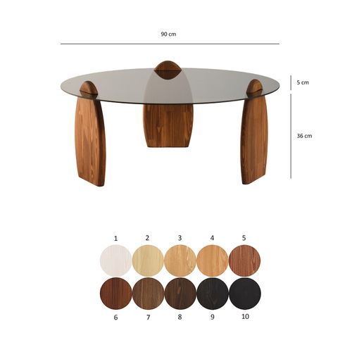 Surf - Chesnut, Fume Chesnut
Fume Coffee Table slika 8