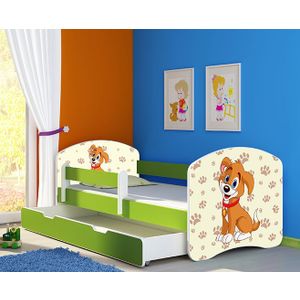 ACMA Dječiji krevet Acma II sa ladicom Green - 180x80cm - Dezen 11