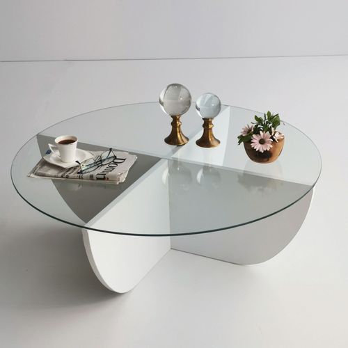 Lily - White White Coffee Table slika 8