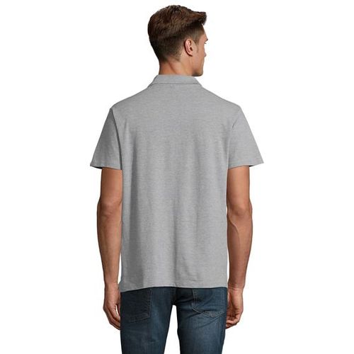 SPRING II muška polo majica sa kratkim rukavima - Grey melange, XL  slika 3