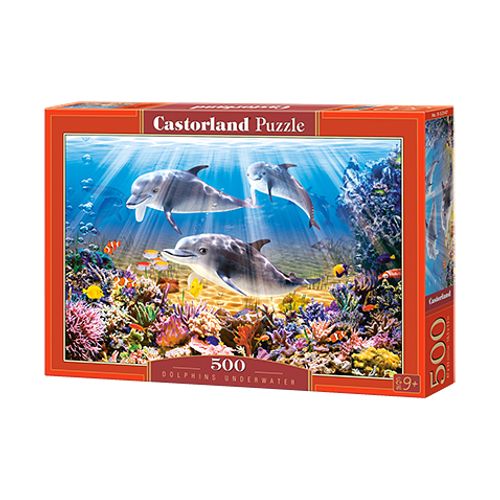 Puzzle Delfini pod vodom slika 1