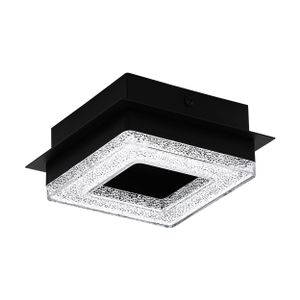 Eglo Fradelo 1 zidna/stropna/1, led, 1x4w, 400lm, crna/čelik/kristal 