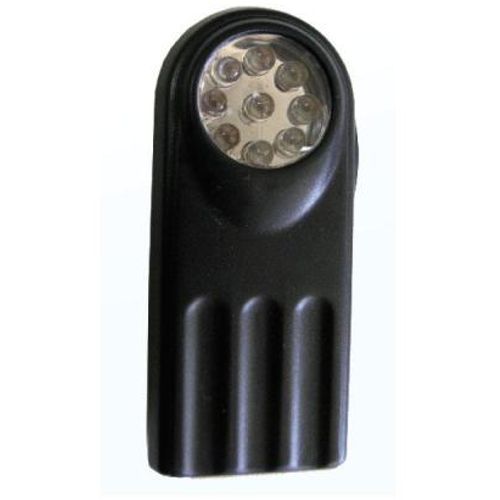 Baterijska svjetiljka džepna 9LED crna slika 1