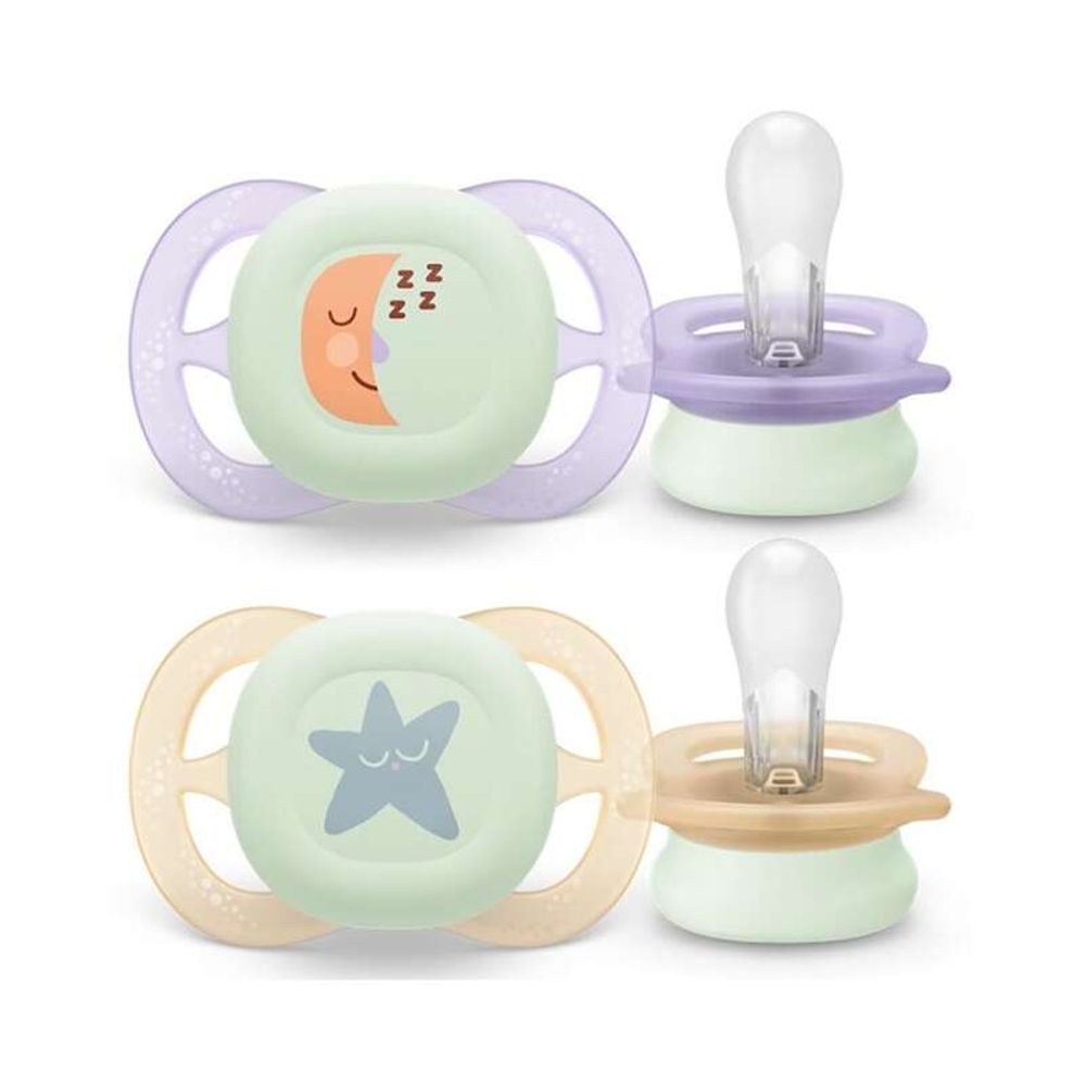Philips Avent Duda varalica Ultra Start Night Time 0-2mj, 2kom slika 1