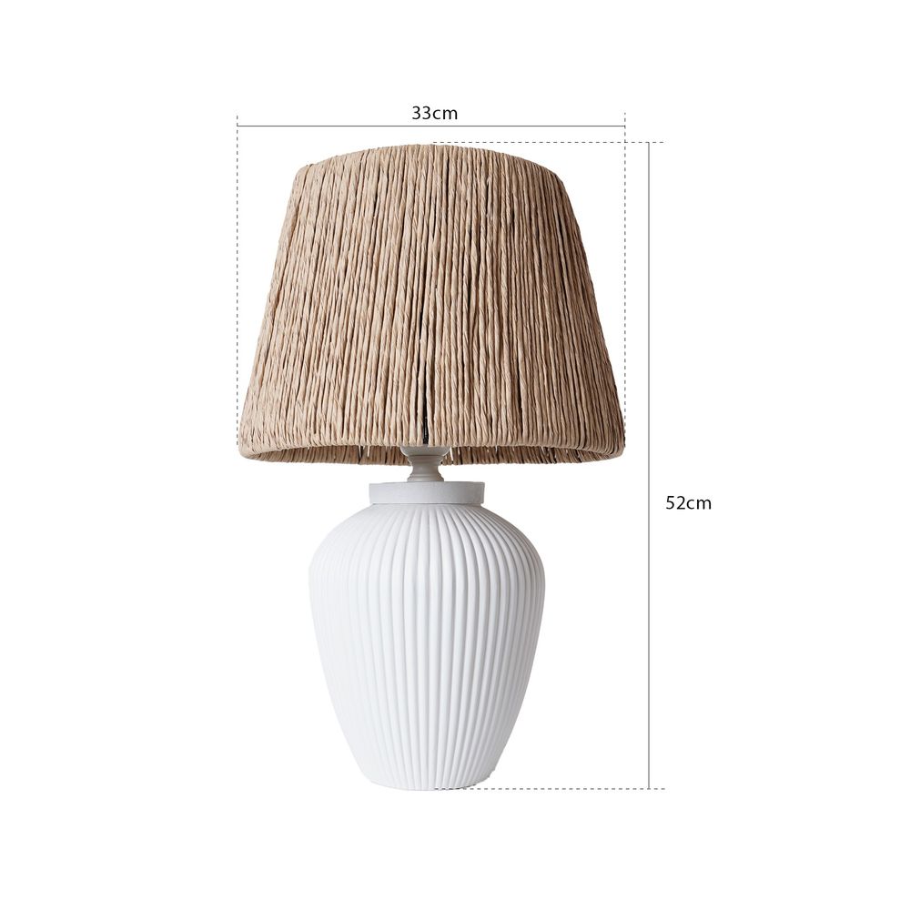 Stolna Lampa od Bijelog Hrasta YL602 slika 3