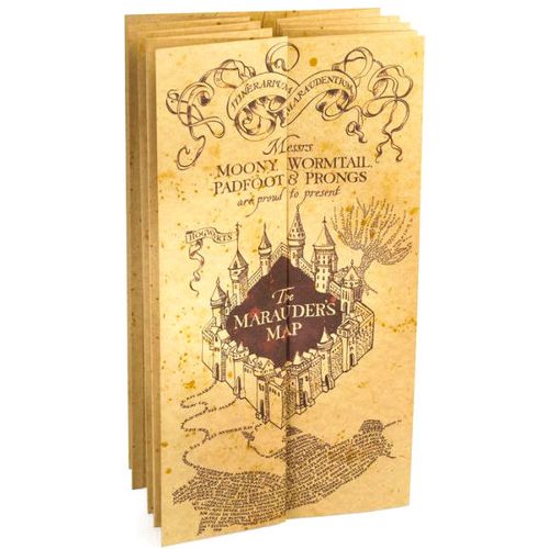 Harry Potter Marauder's Map replika slika 2