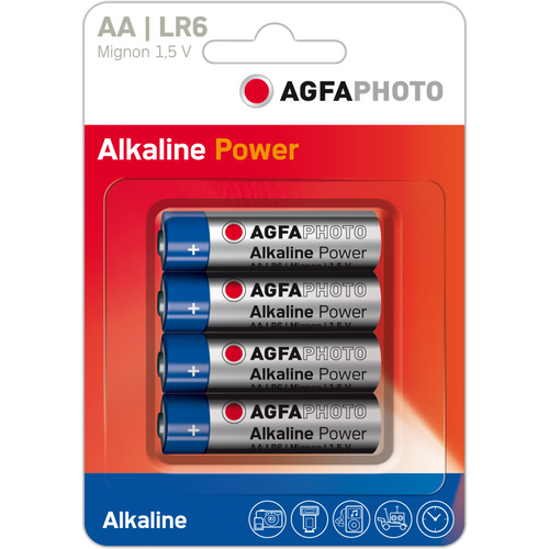 Agfa Baterija alkalna, AA/LR6  blister pak. 4 kom - AF LR6 slika 1