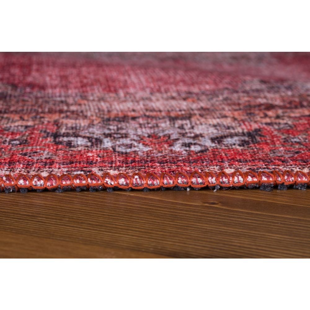Blues Chenille - Crveni AL 119 Višenamjenski Tepih (75 x 230 cm) slika 8