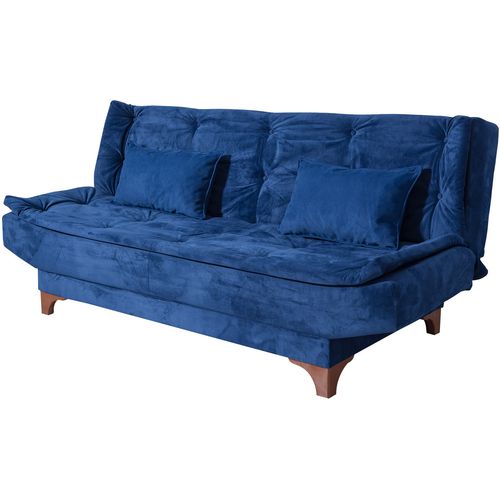 Kelebek-TKM06 0201 Dark Blue Sofa-Bed Set slika 6