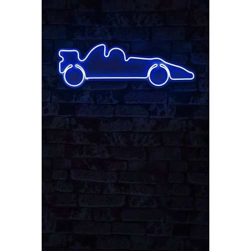 Wallity Ukrasna plastična LED rasvjeta, Formula 1 Race Car - Blue slika 10