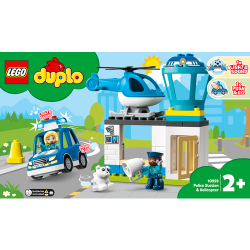 LEGO® DUPLO® 10959 Policijska postaja i helikopter slika 2