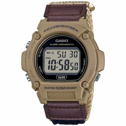 Muški sat Casio Illuminator W-219HB-5A Siva (Ø 47 mm) slika 1