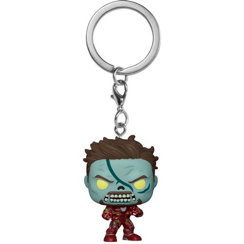 Pocket POP Keychain Marvel What If Zombie Iron Man slika 3
