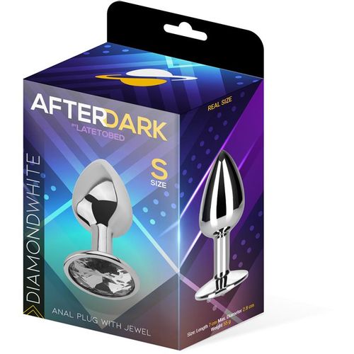 Afterdark Aluminium Diamond Butt Plug S/M/L slika 8