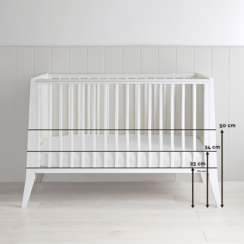 Woodies krevetić Slim Cot white slika 8