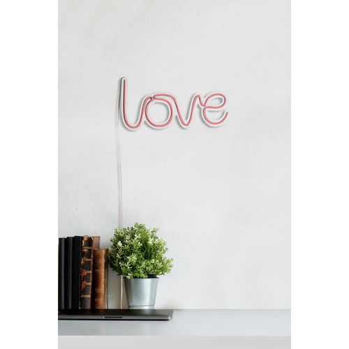 Love - Pink Pink Decorative Plastic Led Lighting slika 5