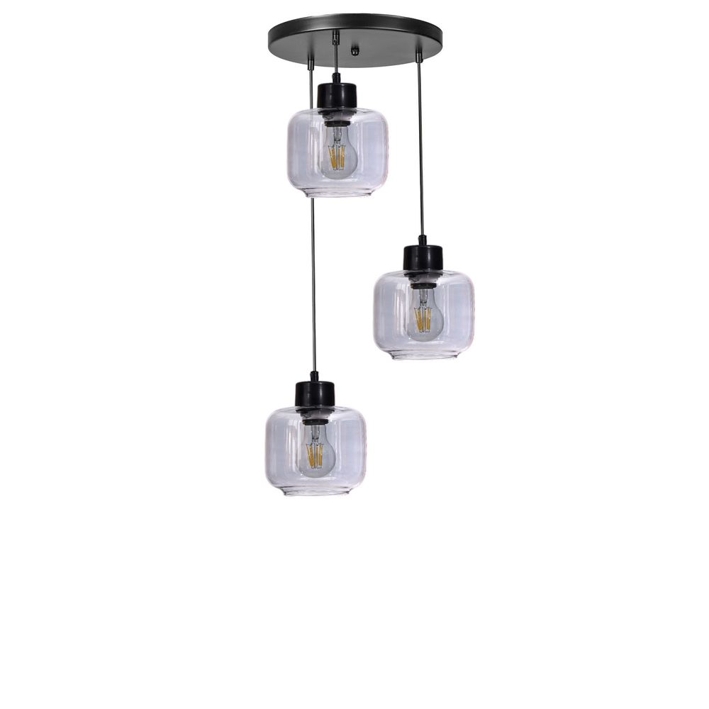 Opviq Luster 246, Siva, Crna slika 3