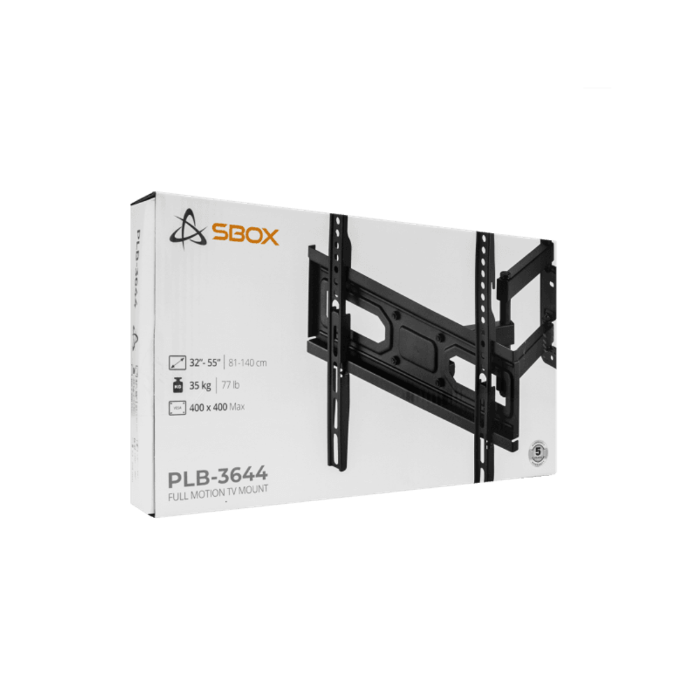 SBOX Zidni stalak PLB-3644-2 (32-55"/35kg/400x400) slika 9