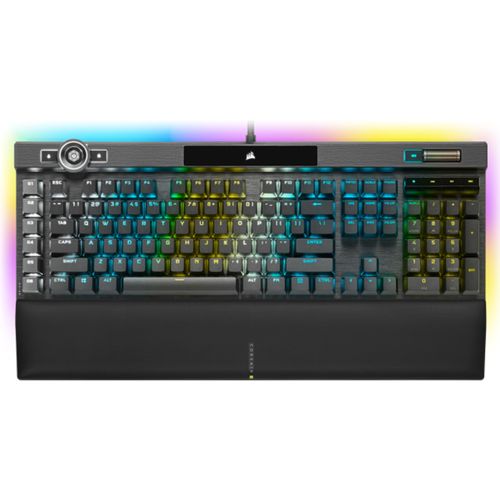 Corsair tastatura K100 RGB Optical mehanička CH-912A01A-NA gaming RGB crna slika 1