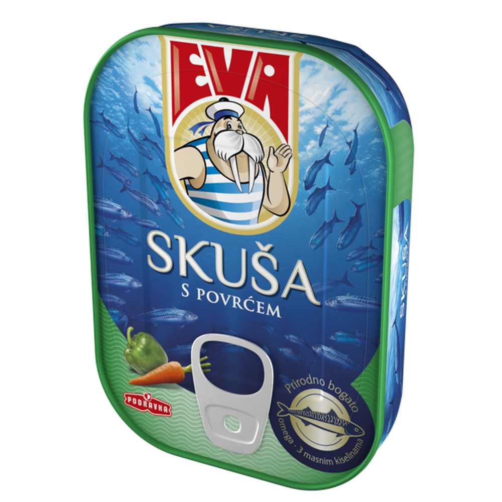 Eva Skuša Povrće 100g slika 1