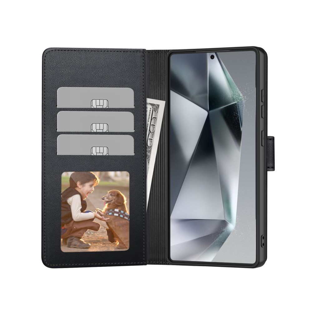 TECH-PROTECT WALLET PREKLOPNA FUTROLA ZA SAMSUNG GALAXY A57 5G crna slika 2