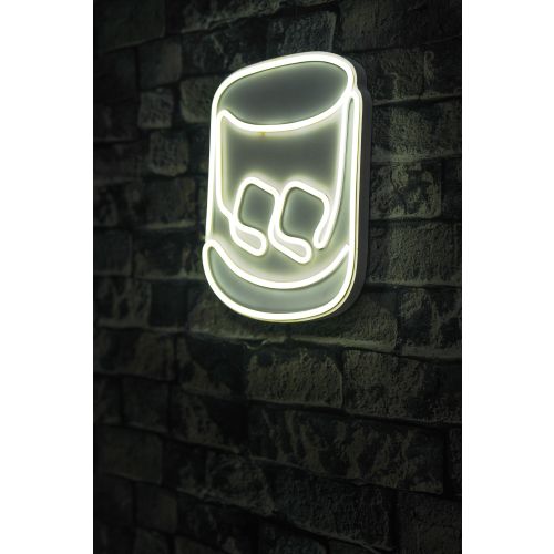 Wallity Ukrasna plastična LED rasvjeta, Whiskey Old Fashioned - White slika 9