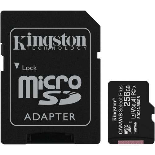 Kingston 256GB Canvas Select Plus, micSDHC slika 1