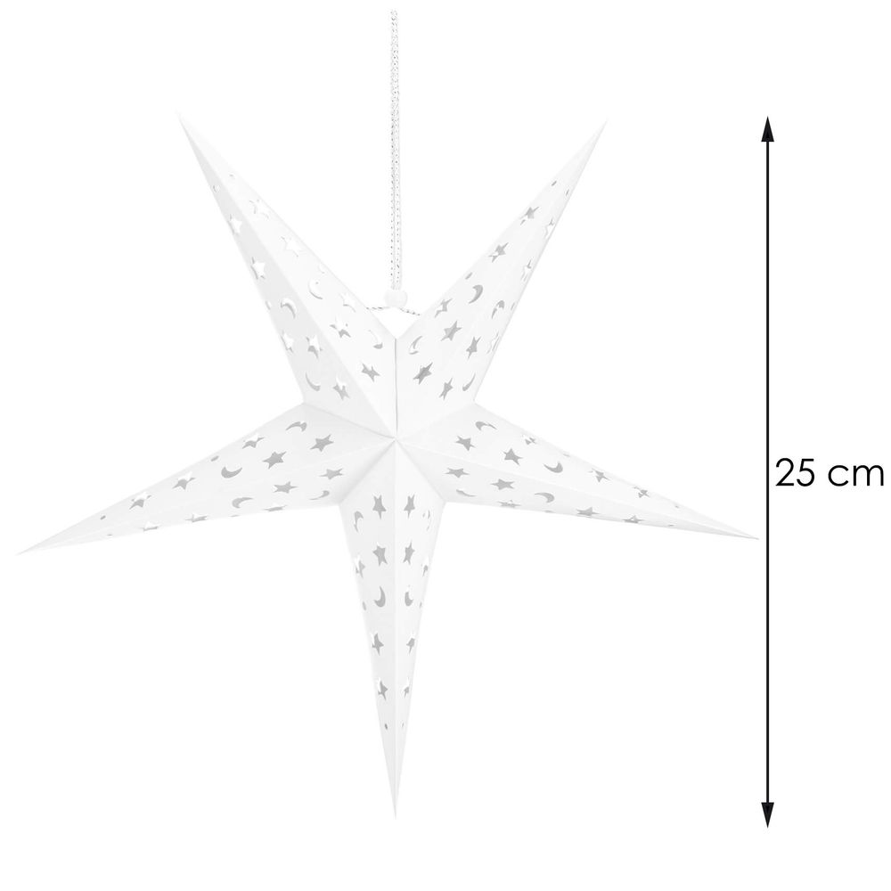 Ca1015 Božićni ukras "zvjezdica" 30 cm slika 10