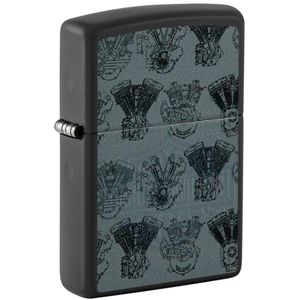 Zippo upaljač metalni na benzin 48600